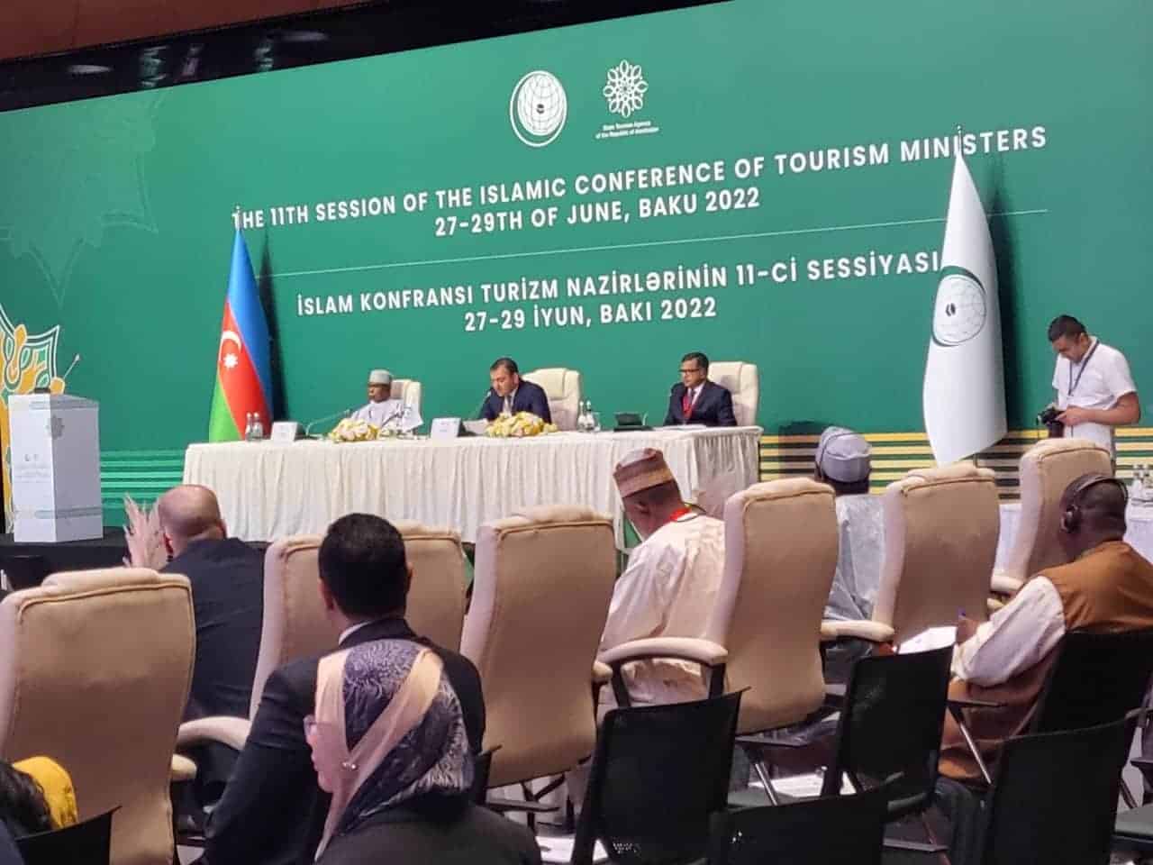 ICDT’s Director General presentation during the 11th Islamic Conference of Tourism Ministers held from 27 to 29 June 2022 in Baku, Azerbaijan