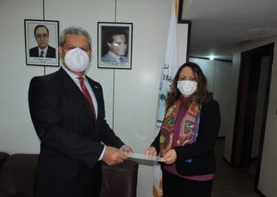 Courtesy Visit of H.E Mr.Hamid Asghar Khan, Ambassador of Pakistan in Morocco