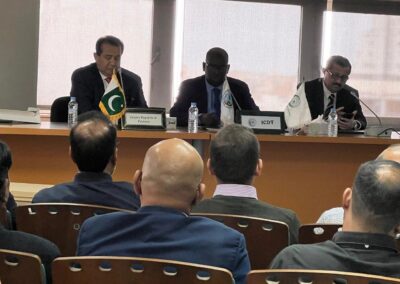 Pakistani businessmen visit ICDT headquarters